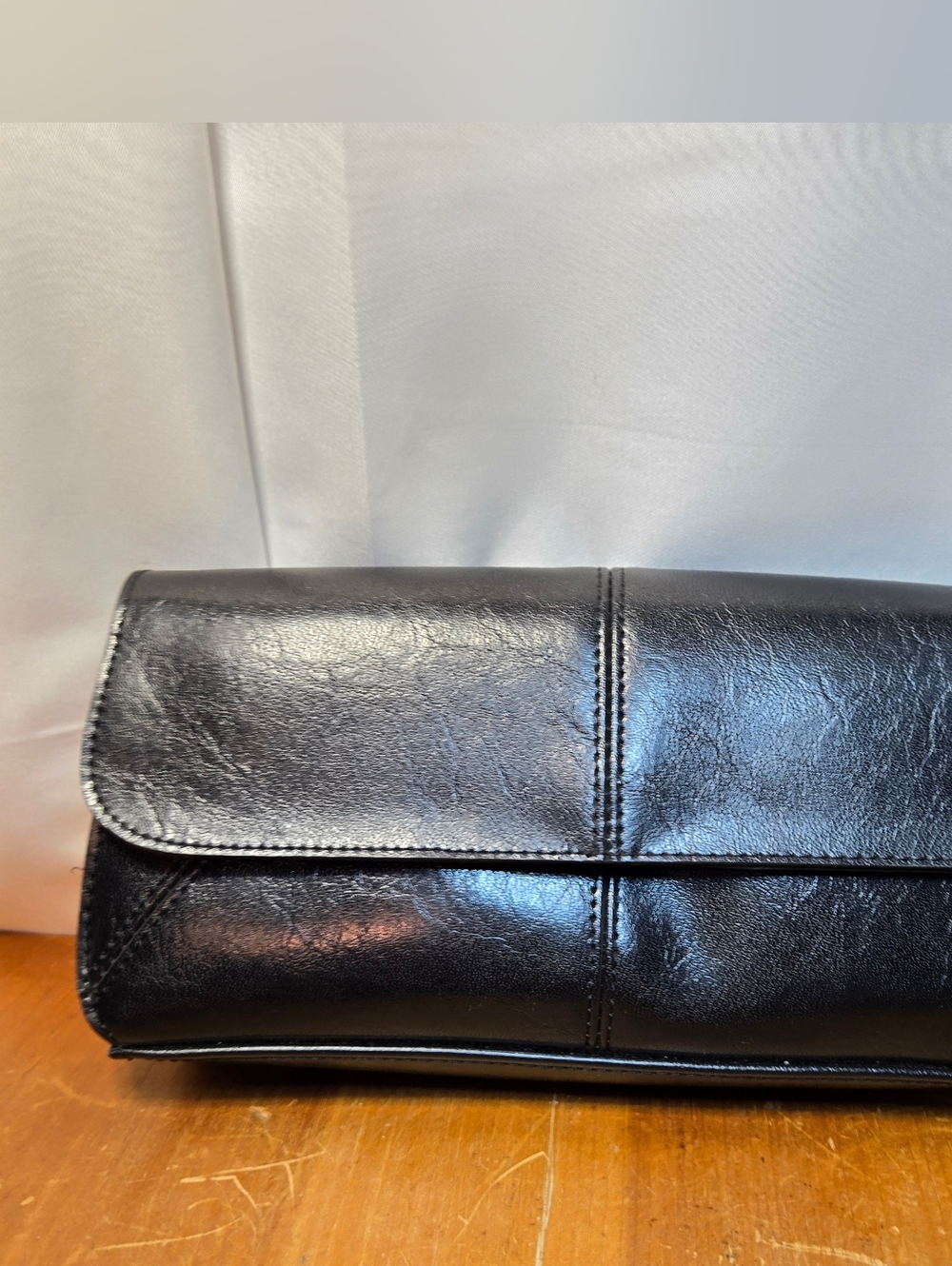 Vintage Y2k Liz Claiborne Black Interior Zippered Handbag